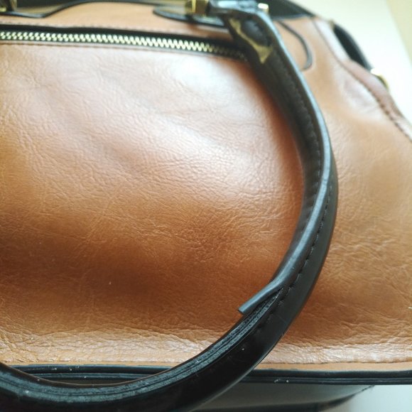 London Fog Hampton Colorblock Satchel - Picture 8 of 8